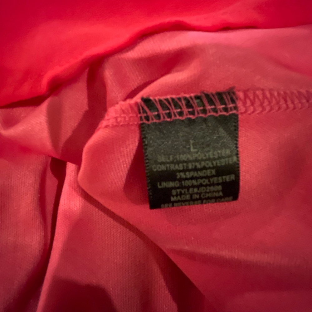Jealous Tomato Hot Pink Open Back Dress L FREE SHIP - Picture 3 of 5